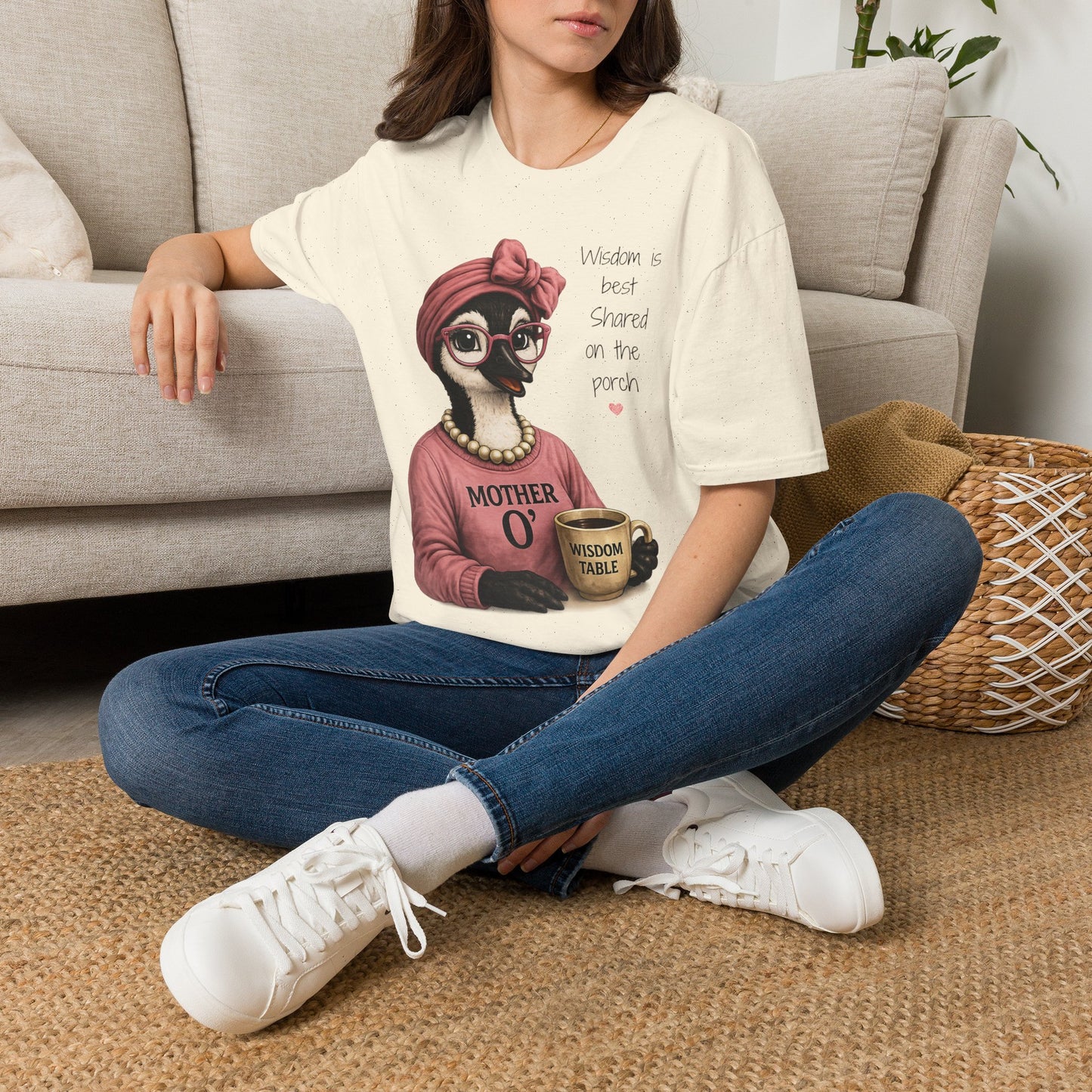 Mother O™ | Wisdom Is Best Shared on the Porch T-Shirt