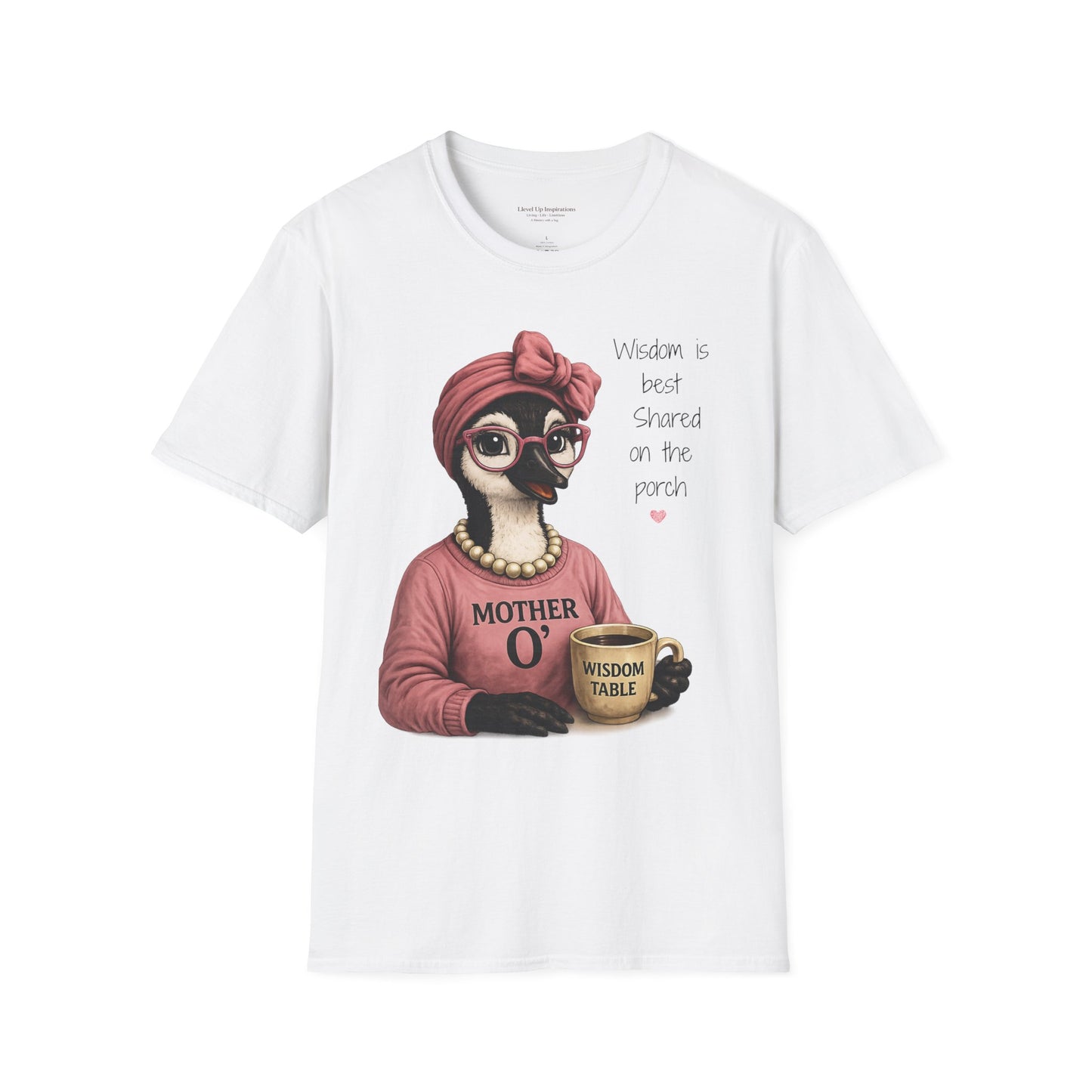Mother O™ | Wisdom Is Best Shared on the Porch T-Shirt