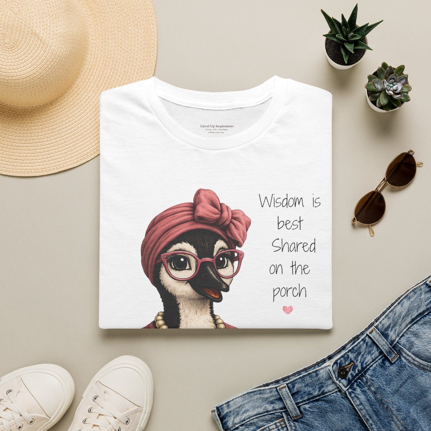 Mother O™ | Wisdom Is Best Shared on the Porch T-Shirt