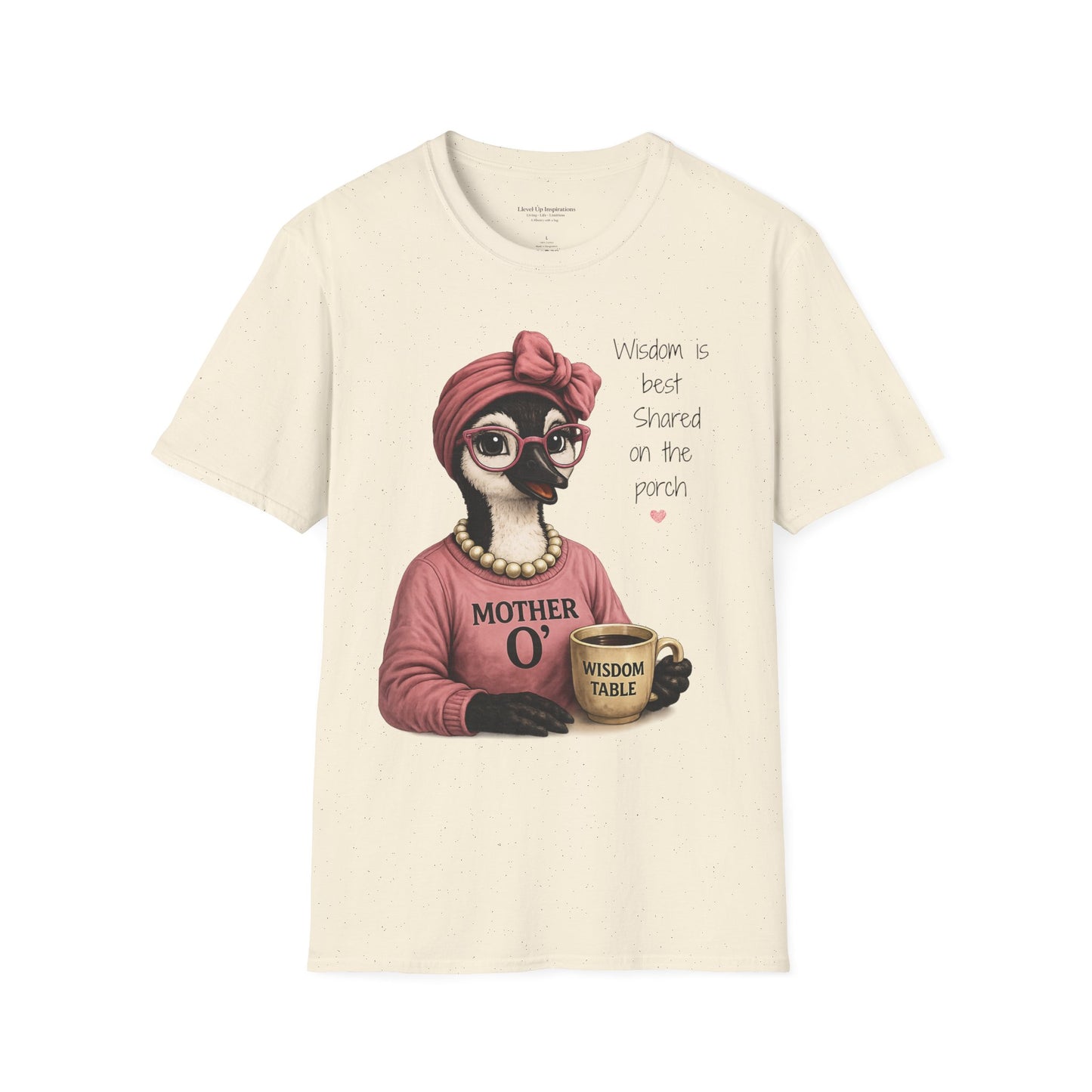 Mother O™ | Wisdom Is Best Shared on the Porch T-Shirt