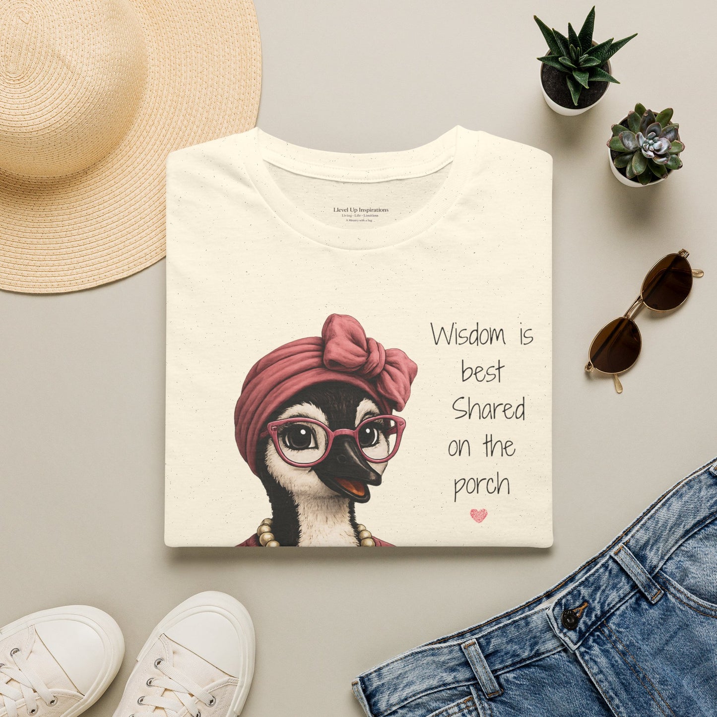 Mother O™ | Wisdom Is Best Shared on the Porch T-Shirt