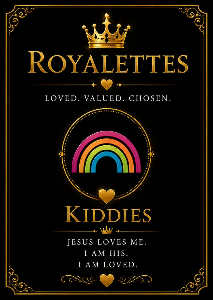 Made Upon Request|Royalette (6-9 ages) Beaded Band™ Expression (Ring) - Jesus Loves Me