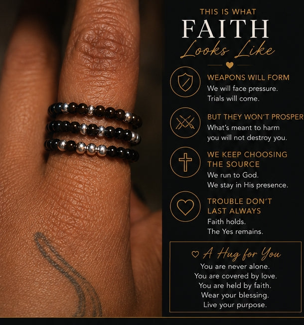 FaithStrong Blessing Bands™ (Ring) - Steady Faith (UPCOMING)