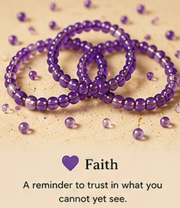 Made Upon Request|Beaded Blessing Bands™ (Stretch Ring) — Faith Expression