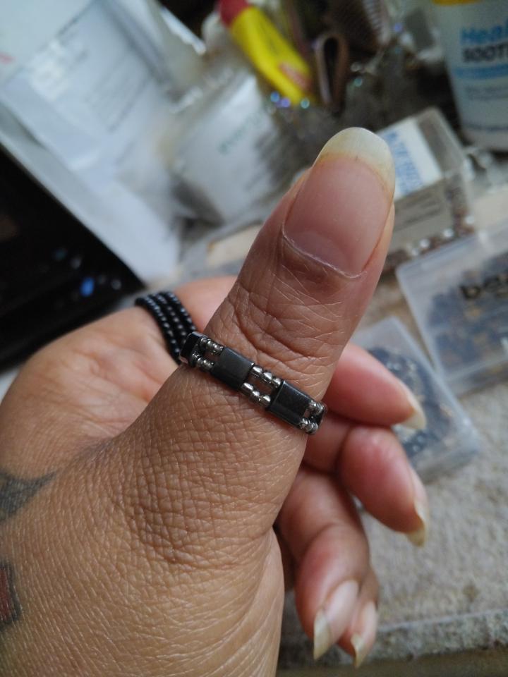 Made Upon Request|Kingdom - Gabriel (KG) FaithStrong Beaded Band Expression (Ring/Pinky)
