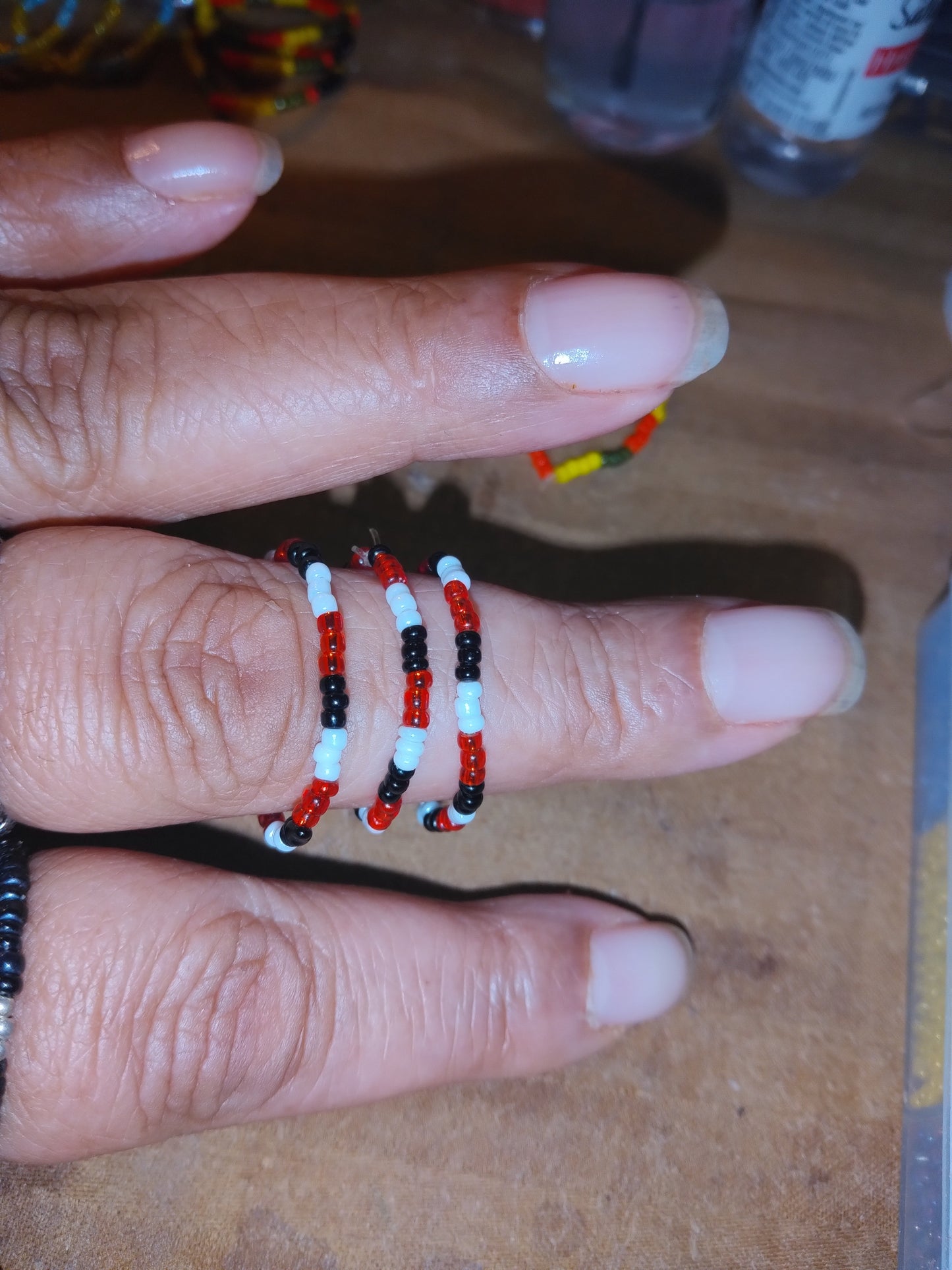 Made Upon Request|Designer Beaded Blessing Bands™ ( Stretch Ring) — Grace and Mercy Expression