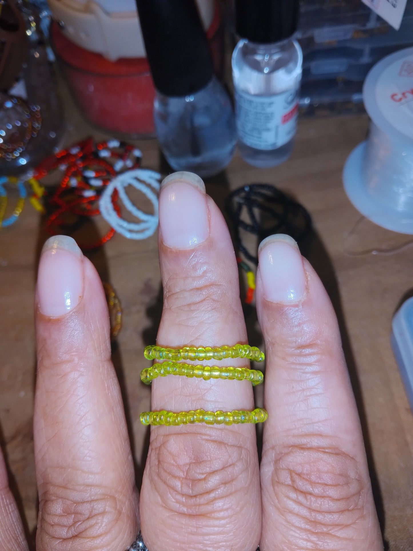 Made Upon Request|Beaded Blessing Bands™ (Stretch Ring) — Renewal Expression