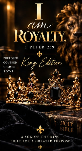 "I Am Royalty" : King | Digital Wallpaper Expression
