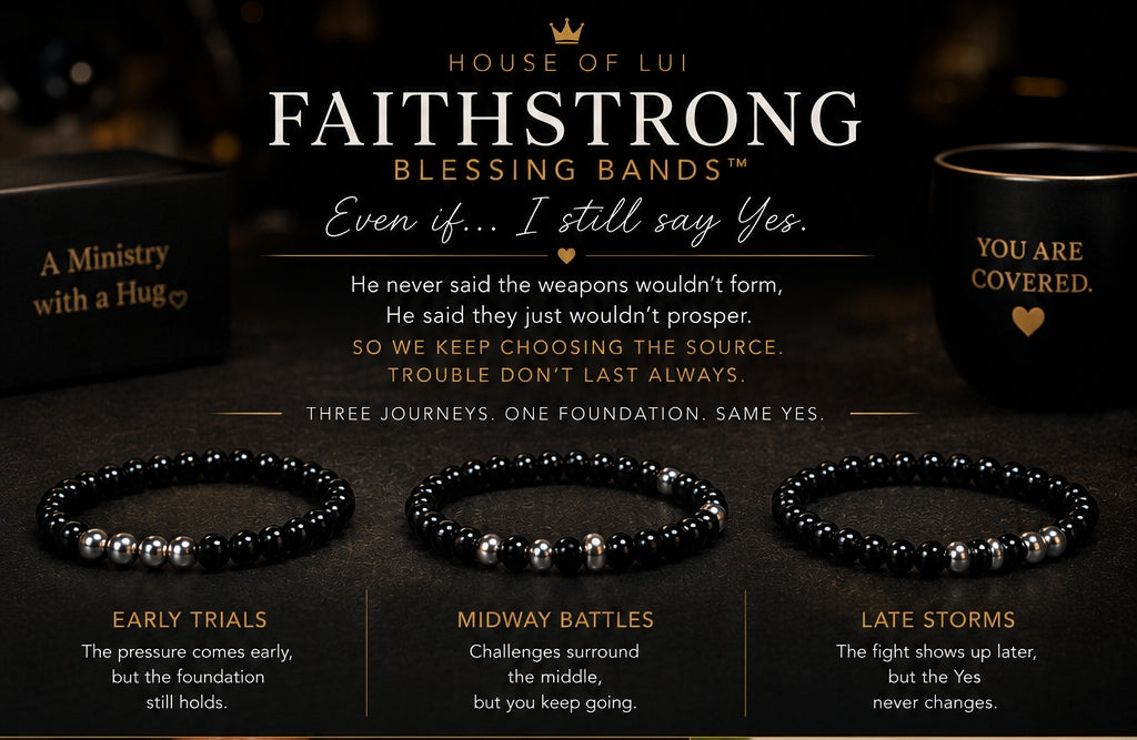 FaithStrong Blessing Bands™ (Ring) - Steady Faith (UPCOMING)