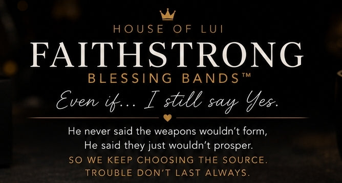 FaithStrong Blessing Bands™ (Ring) - Steady Faith (UPCOMING)