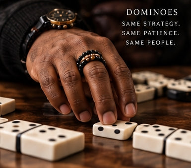Made Upon Request |Menfolk Beaded Bands™ (Rings)— Single