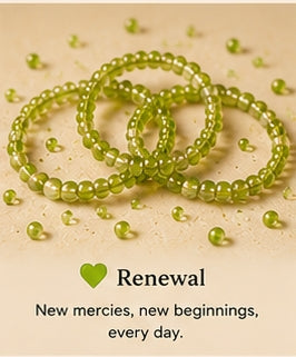 Made Upon Request|Beaded Blessing Bands™ (Stretch Ring) — Renewal Expression