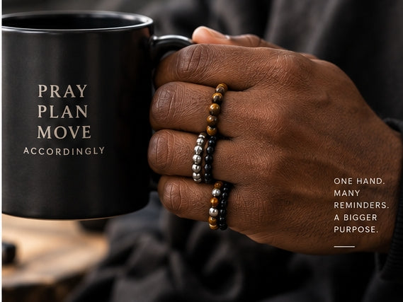 Made Upon Request |Menfolk Beaded Bands™ (Rings)— Single