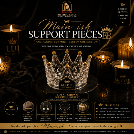 👑 The Royal Crown Blessings Holder™ A Companion Support Piece™