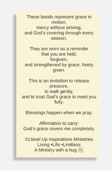Made Upon Request|Lady Grace Blessing Bands™ Expression (Rings) - Walking in Grace