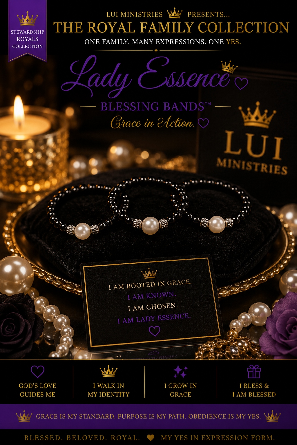 Lady Essence Blessing Bands™ (ring + wristlet) Set
