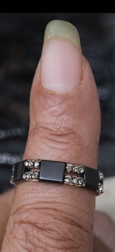 Made Upon Request|Kingdom - Gabriel (KG) FaithStrong Beaded Band Expression (Ring/Pinky)